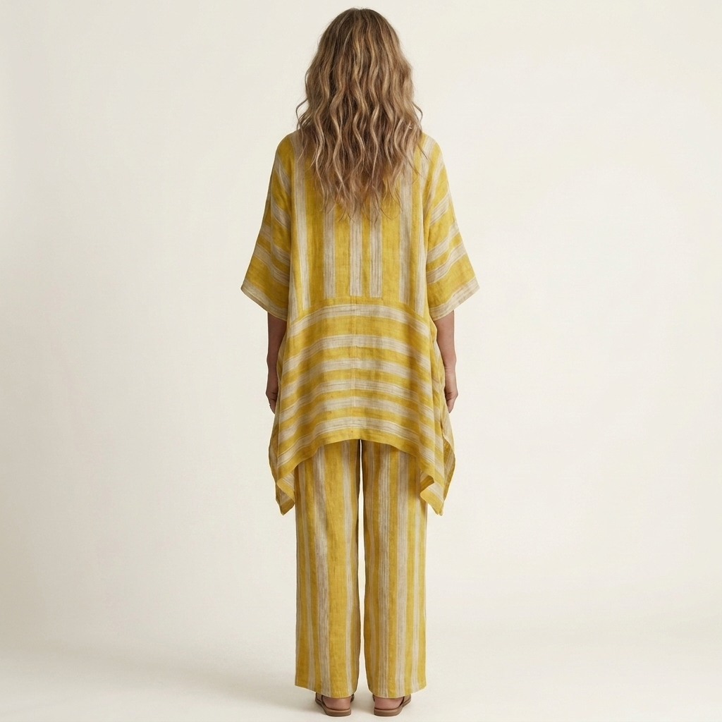 Kiara | Set in Cotone-Lino a Due Pezzi