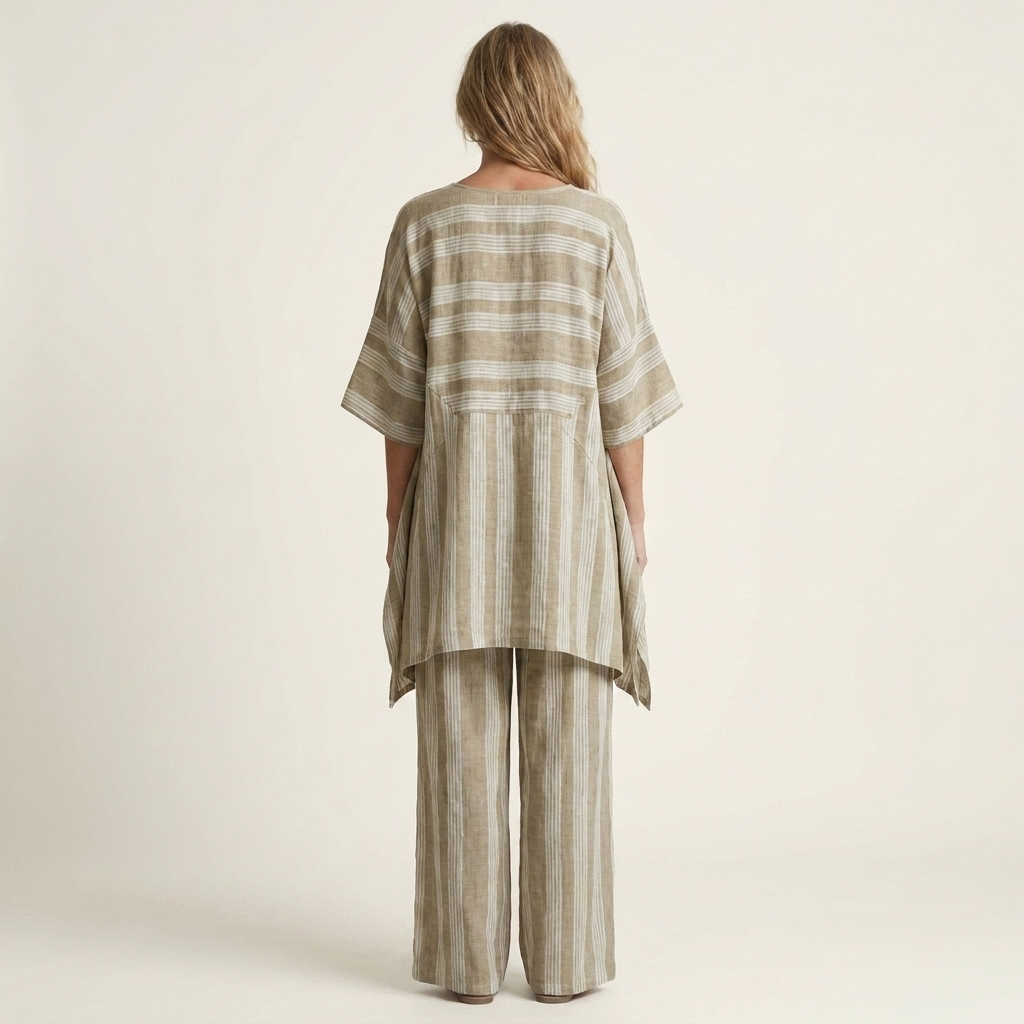 Kiara | Set in Cotone-Lino a Due Pezzi