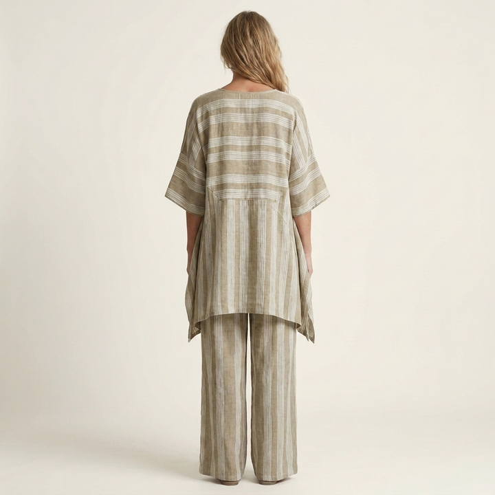 Kiara | Set in Cotone-Lino a Due Pezzi