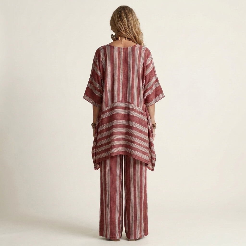 Kiara | Set in Cotone-Lino a Due Pezzi