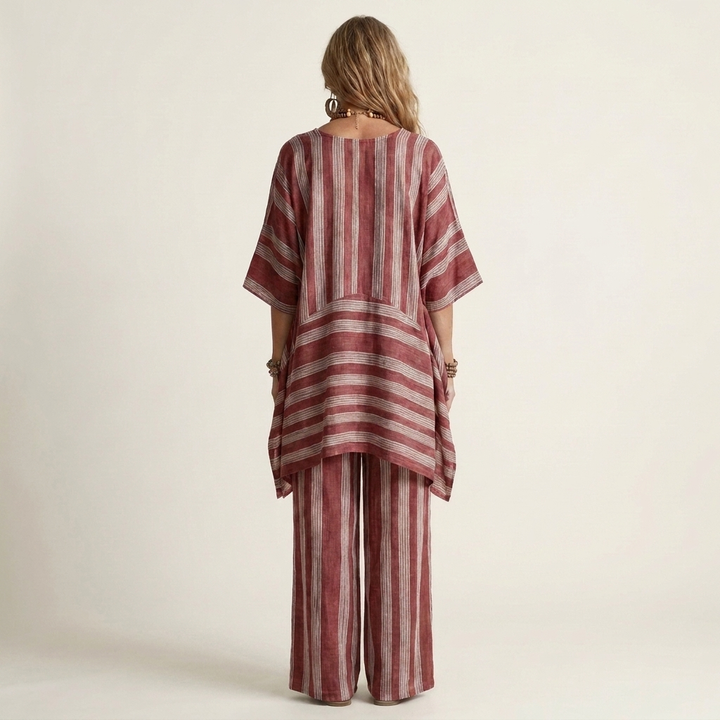Kiara | Set in Cotone-Lino a Due Pezzi