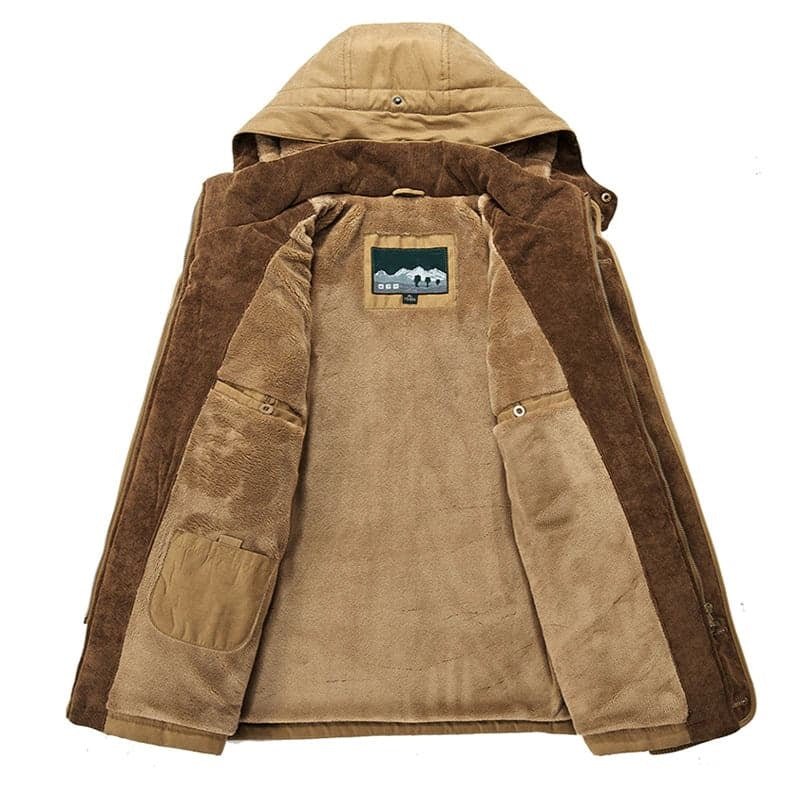 William | Giacca Invernale Con Cappuccio Foderata In Pile
