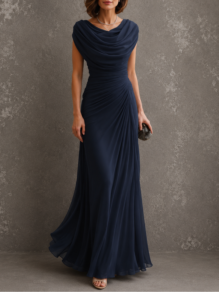 Jilliann | Elegante Abito Maxi Fluttuante