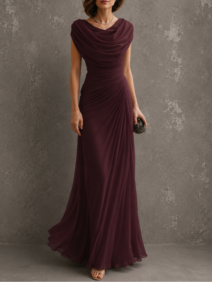 Jilliann | Elegante Abito Maxi Fluttuante