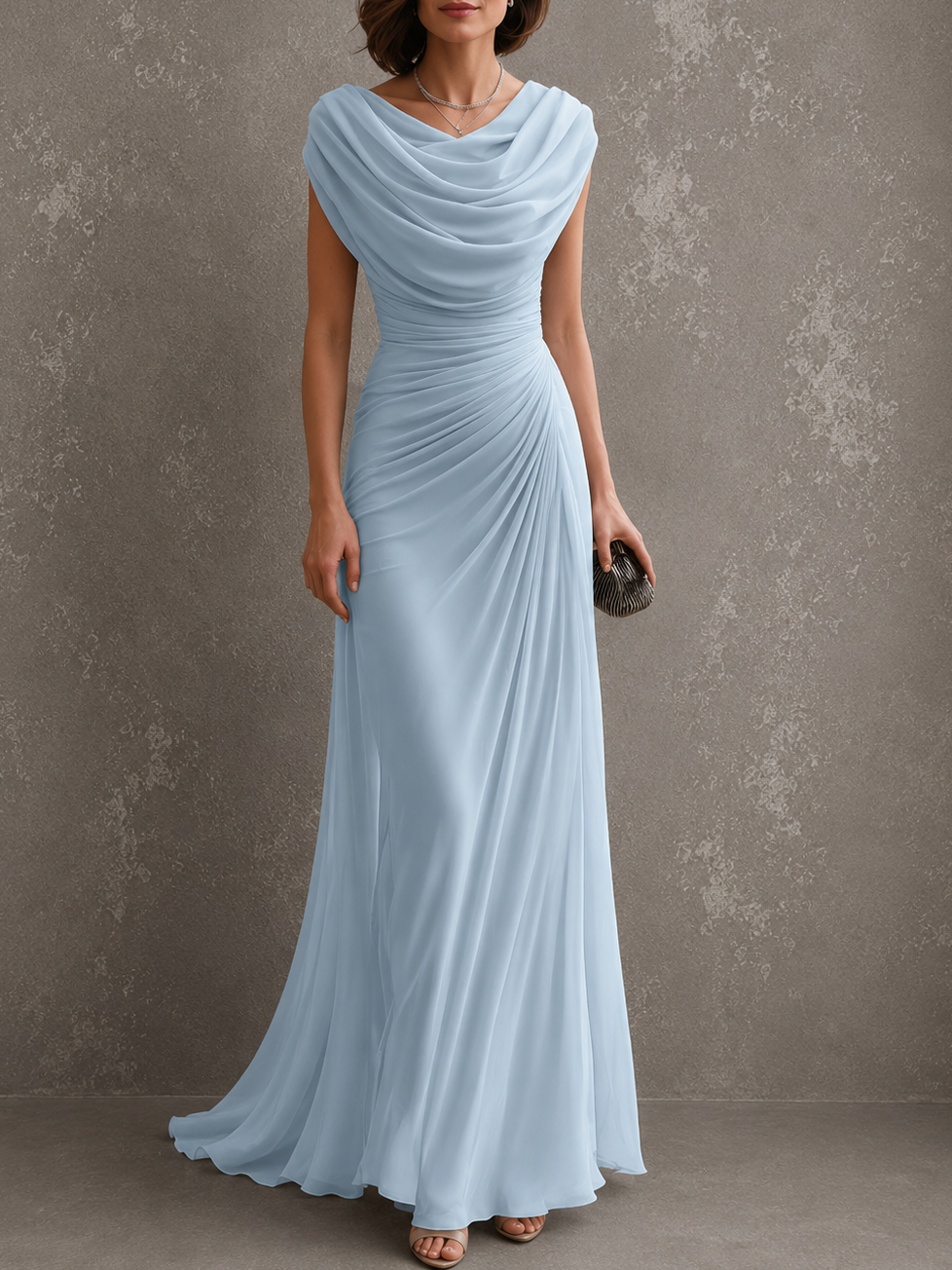 Jilliann | Elegante Abito Maxi Fluttuante