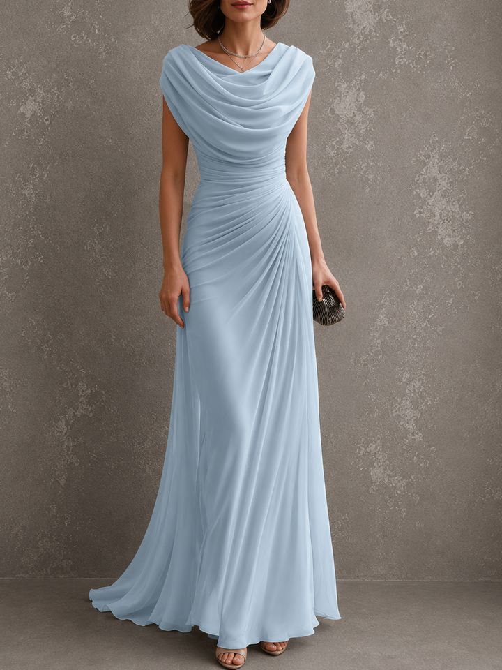 Jilliann | Elegante Abito Maxi Fluttuante