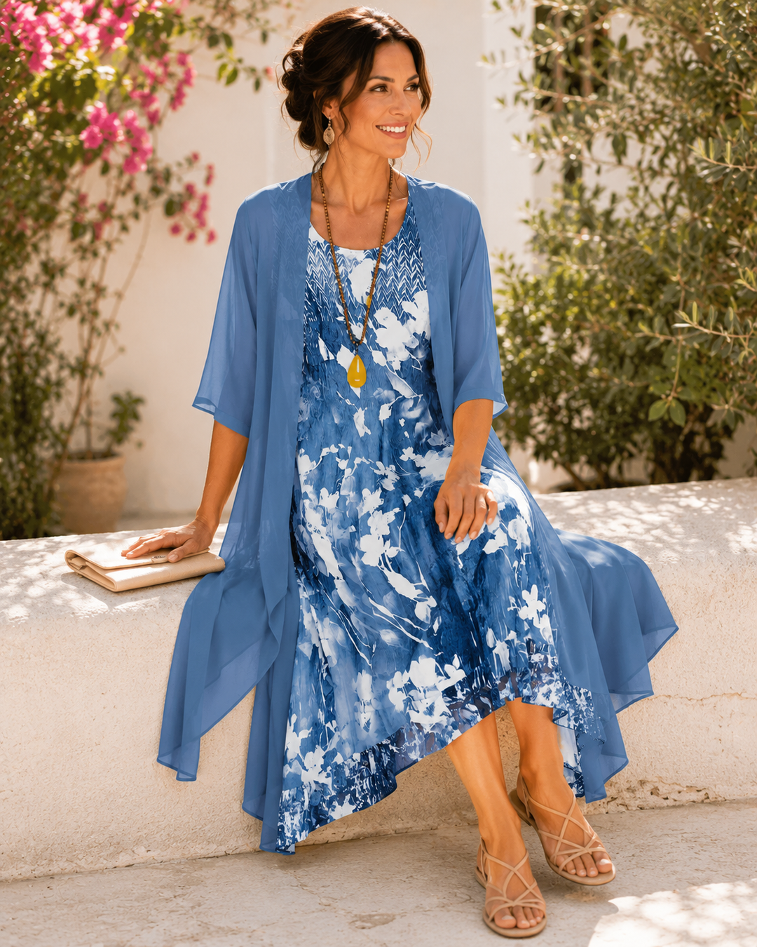 Olivia | Vestito Due Strati Leggero da Donna