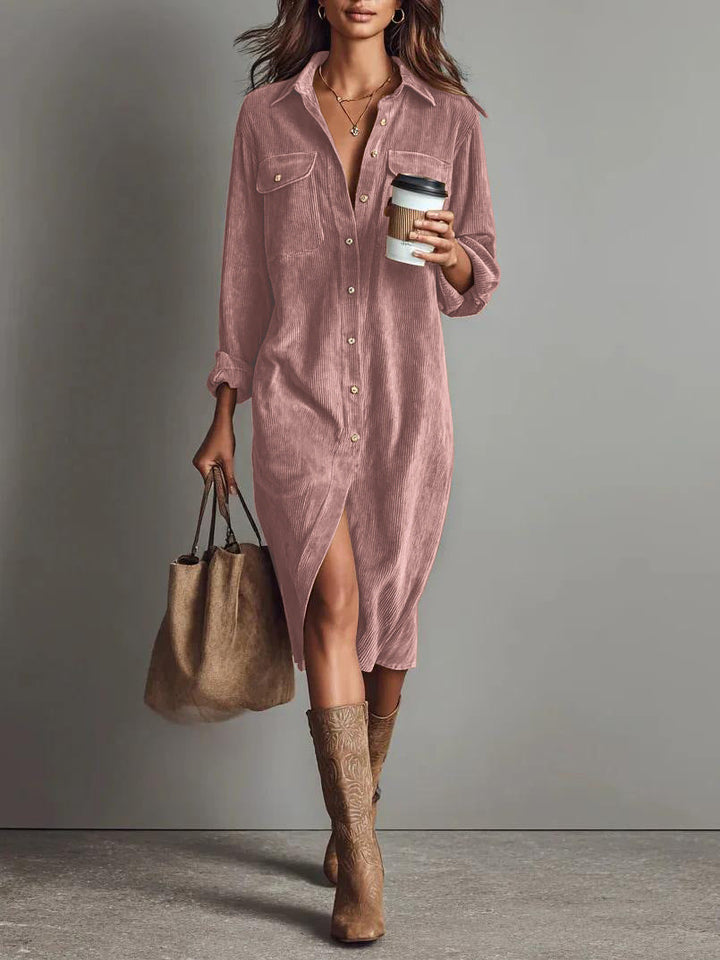 Aurovia | Abito Elegante con Orlo Svasato