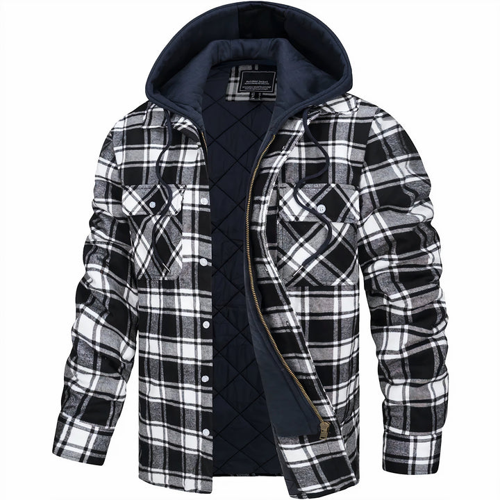 Karl™ | Giacca a Quadri con Zip