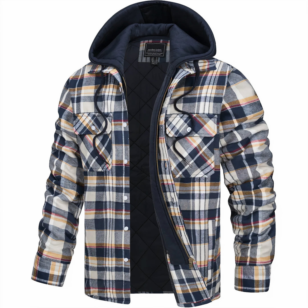 Karl™ | Giacca a Quadri con Zip