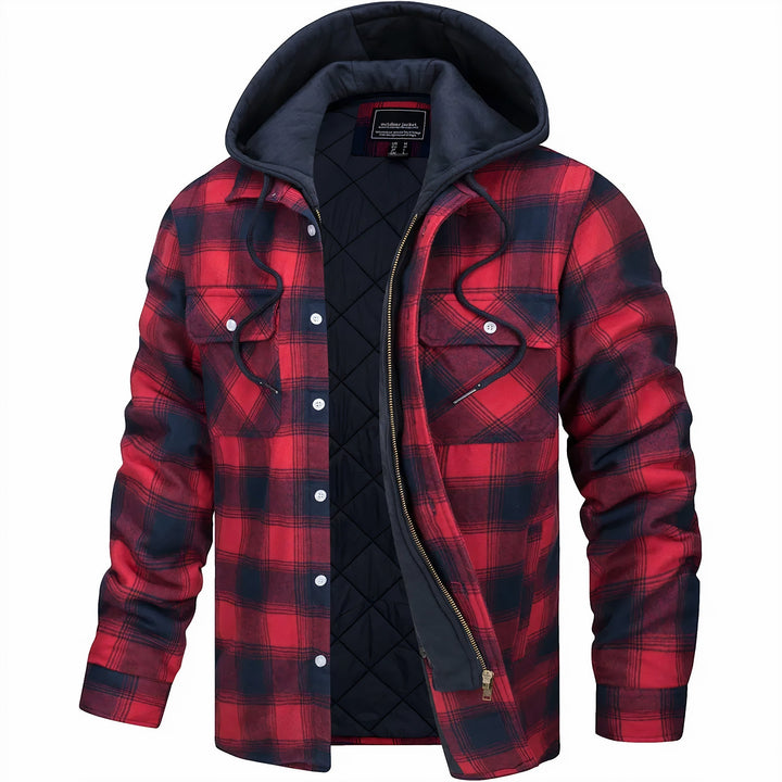 Karl™ | Giacca a Quadri con Zip