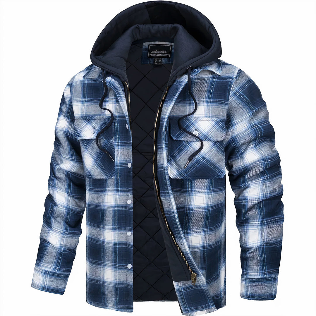 Karl™ | Giacca a Quadri con Zip