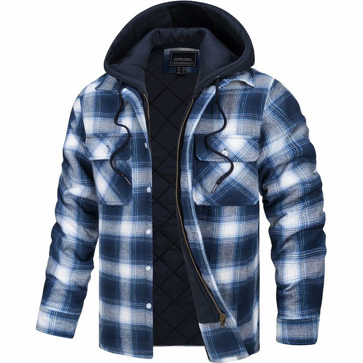 Karl™ | Giacca a Quadri con Zip