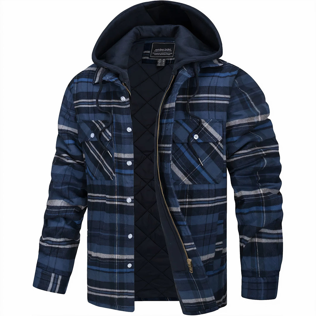 Karl™ | Giacca a Quadri con Zip