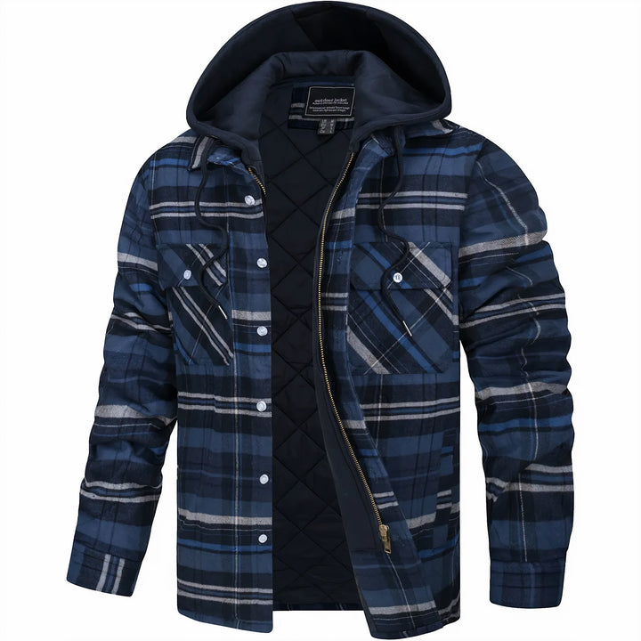 Karl™ | Giacca a Quadri con Zip